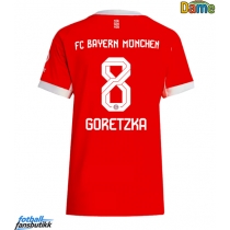 Bayern Munich Leon Goretzka #8 Hjemmedrakt Dame 2025-26 Kortermet